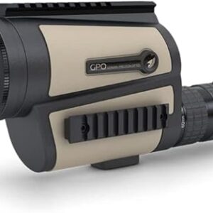 GPOTAC 45 15-45x60 Spotting Scope, Straight, Black/Desert Sand, TS100 - amazonmegawarehouse.com