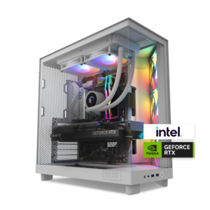 NZXT Player: Two - Gaming Desktop - Intel Core i7-14700KF - 32GB RAM - NVIDIA GeForce RTX 4070 Ti Super - 2TB NVMe SSC - White - amazonmegawarehouse.com