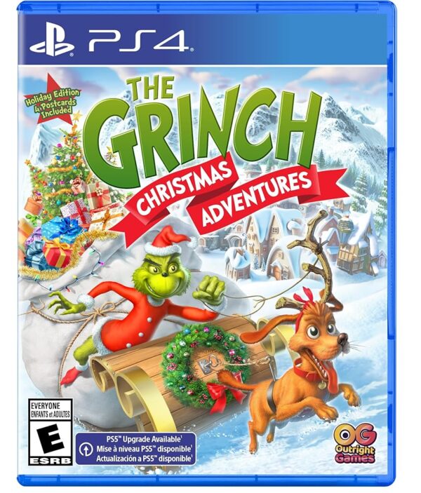 The Grinch Christmas Adventure (Re-Release With Gwp/Post Cards Included) for Playstation 4 - amazonmegawarehouse.com